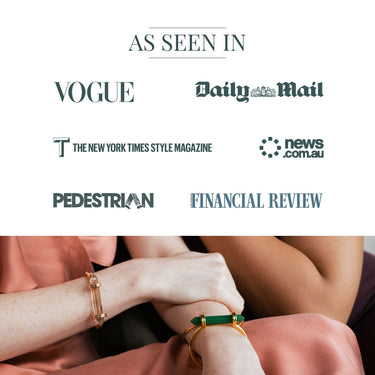 Stoned Maiden Bracelet (Rose Gold)